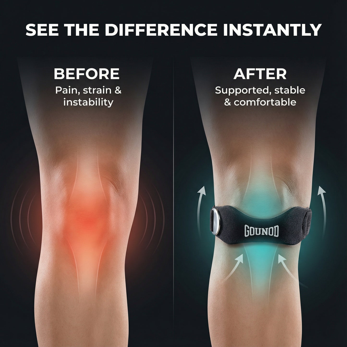 KneeFix Pro™ – Support Where Patella Pain Starts