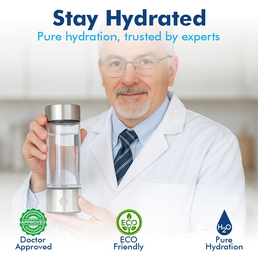 IonPure™ Hydrogen Bottle – Drink Better, Live Better