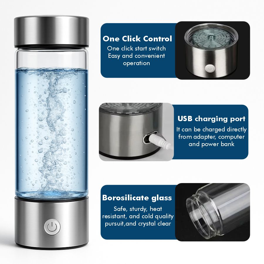 IonPure™ Hydrogen Bottle – Drink Better, Live Better